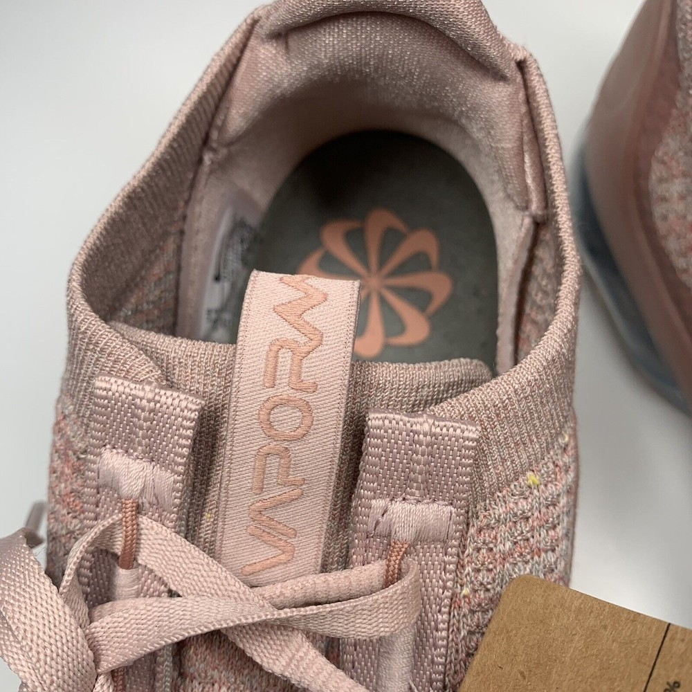 NIke Air VaporMax 2021 Flyknit Pink Oxford DJ9975-600 Women's Size 5.5 Shoes - Picture 9 of 10